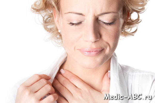 Самые распространенные причины болей в горле